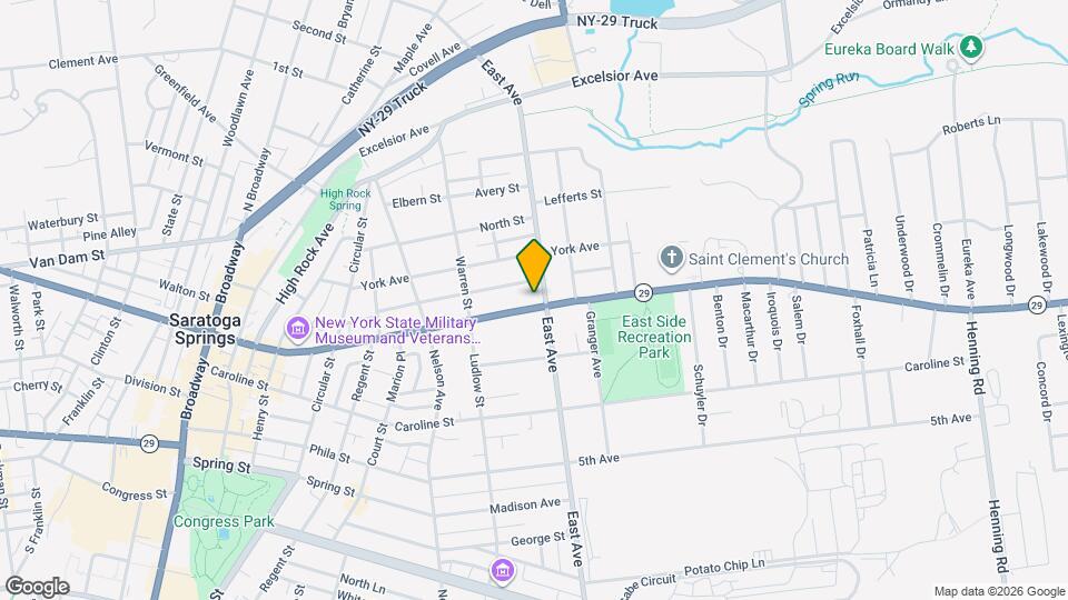 201 Lake Ave Map and Location Details