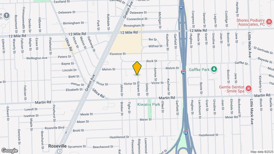 28243 Schram St Map and Location Details