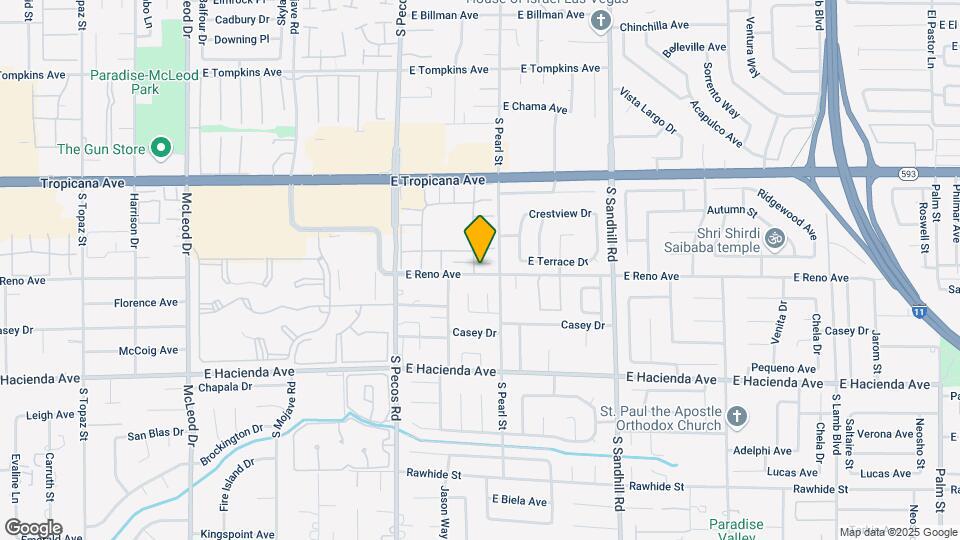3671 Villa Knolls E Dr Map and Location Details