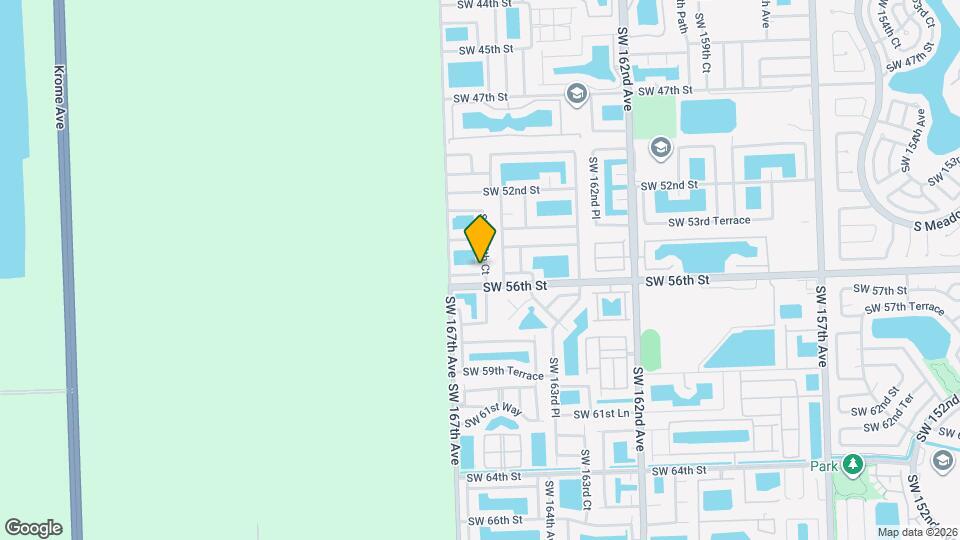 16521 SW 55th Terrace Map and Location Details