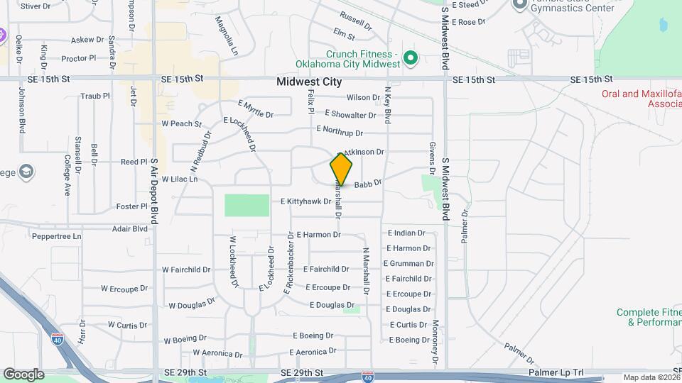 810 N Marshall Dr Map and Location Details