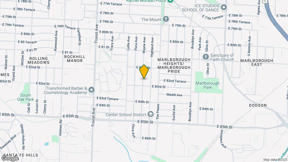 8239 Wayne Ave Map and Location Details
