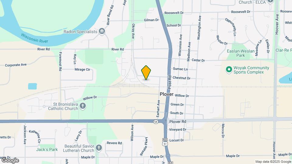2831 Chestnut Dr Map and Location Details