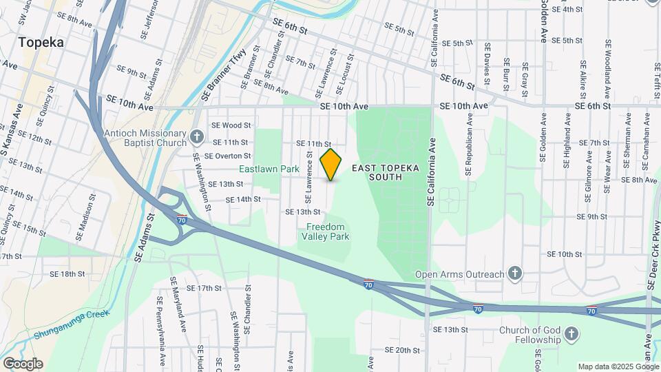 1208 SE Locust St Map and Location Details