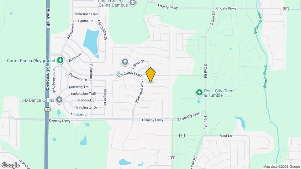 940 Azure Ln Map and Location Details