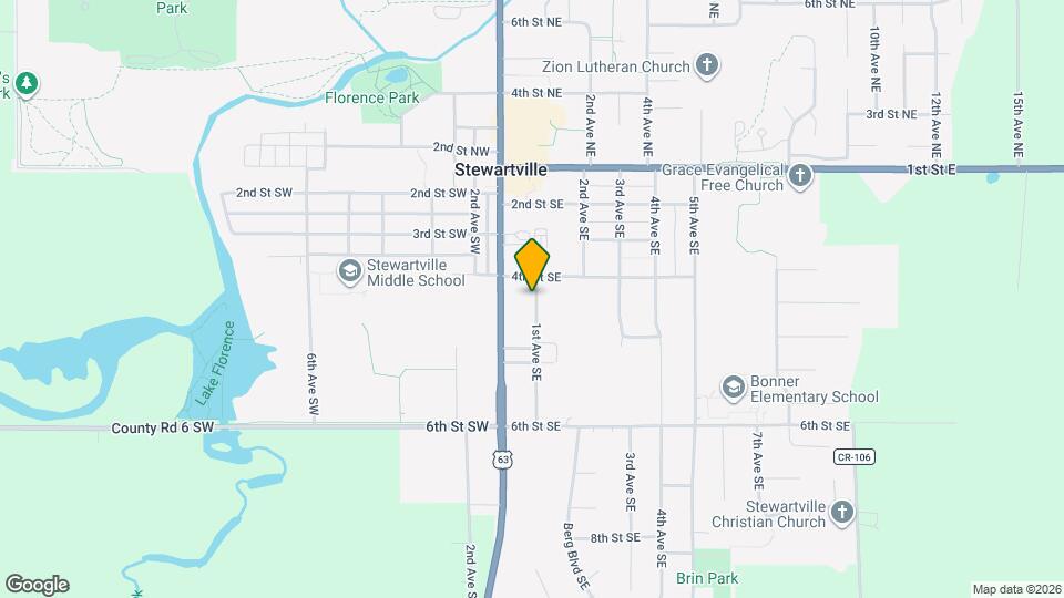 403 1st Ave SE, Unit #1 Map and Location Details