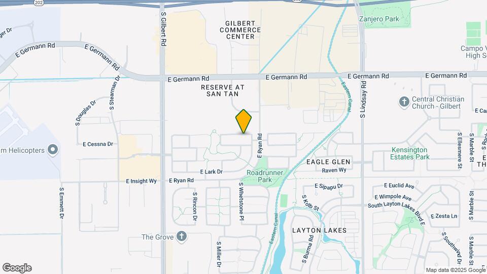 3437 E Kingbird Pl Map and Location Details