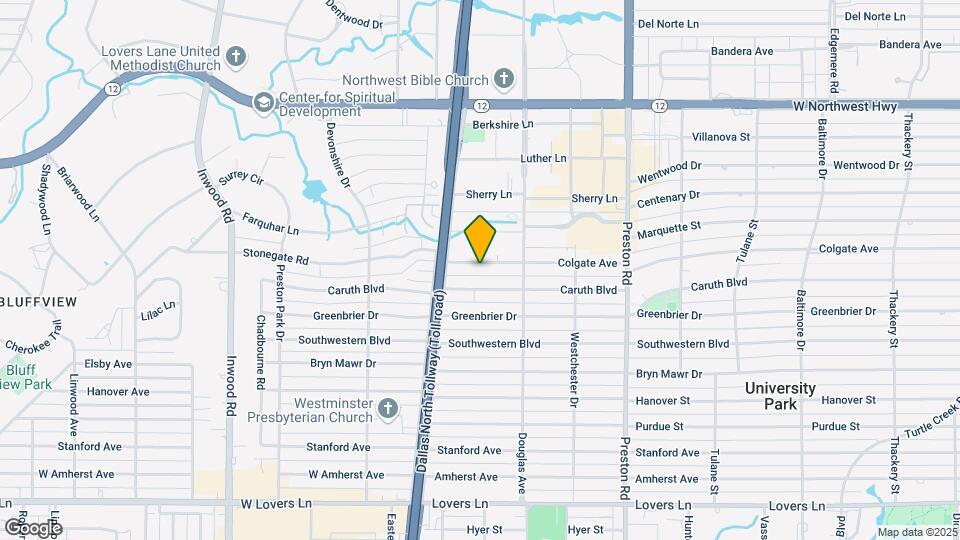 4401 Colgate Ave Map and Location Details