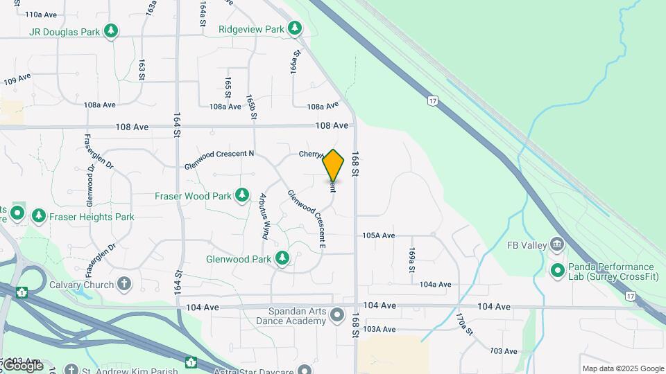 16728 Cherryhill Crescent Map and Location Details
