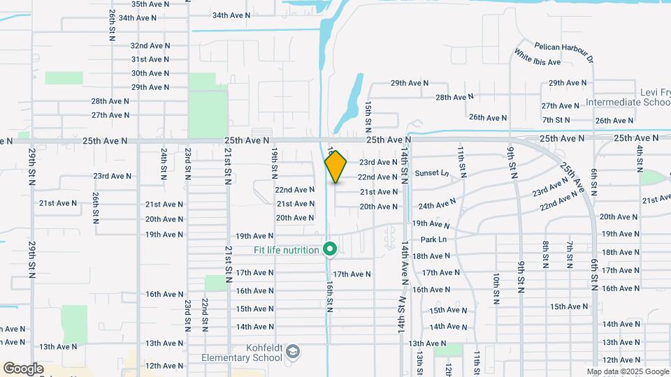 2018 16th St N Map and Location Details
