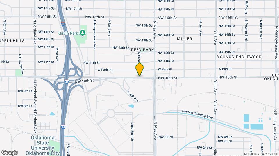 6000 N Brookline Ave Map and Location Details