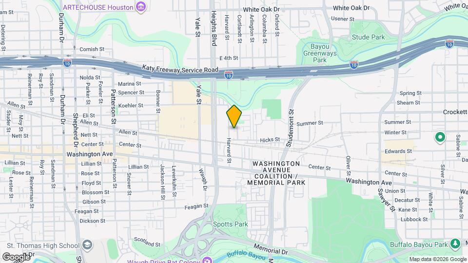 1217 Wagner St Mapa y Detalles de la Ubicación
