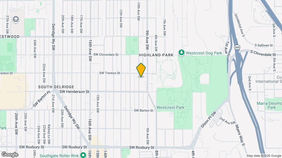 8816 10th Ave SW Mapa y Detalles de la Ubicación