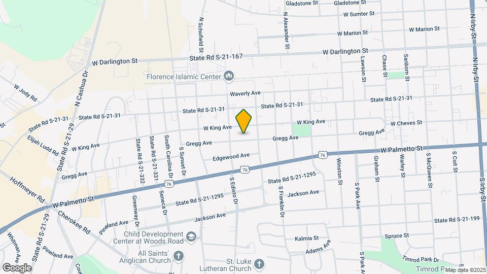 1213 Gregg Ave Map and Location Details