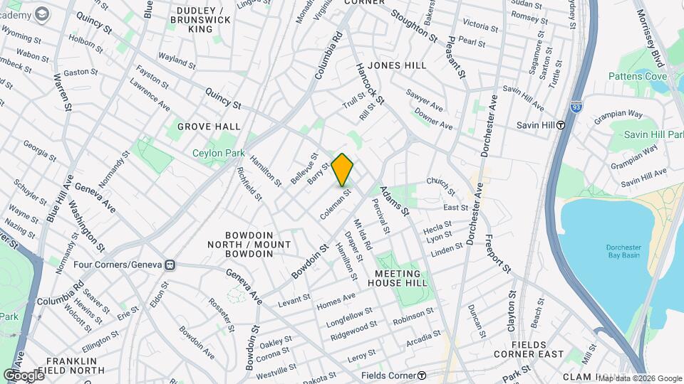 43 Coleman St Map and Location Details