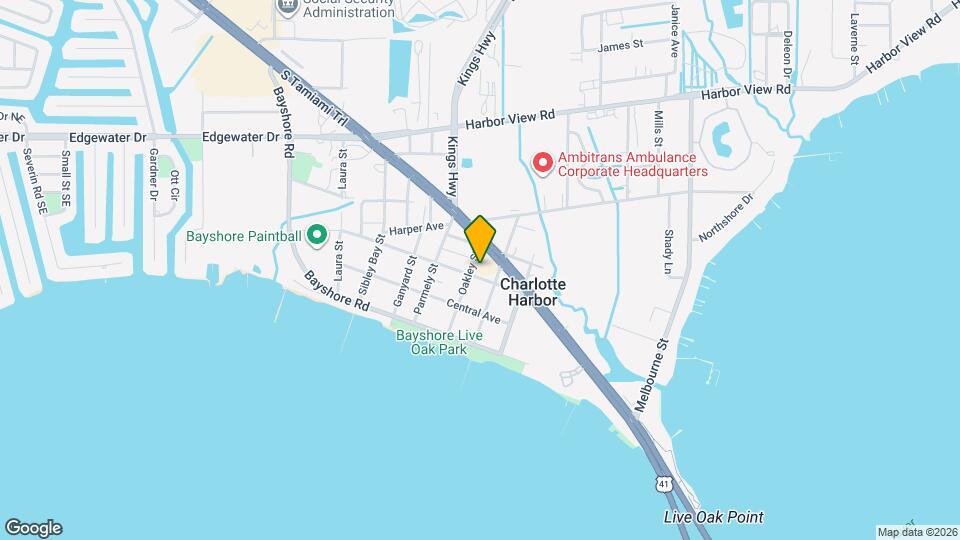 4460 Oakley St Map and Location Details