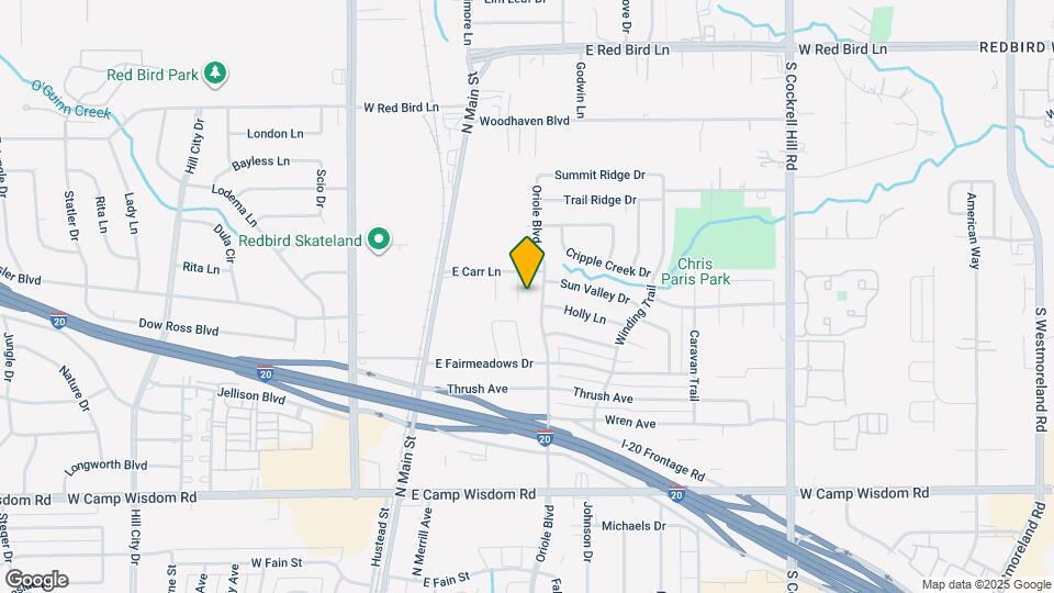 1238 Misty Ln Map and Location Details