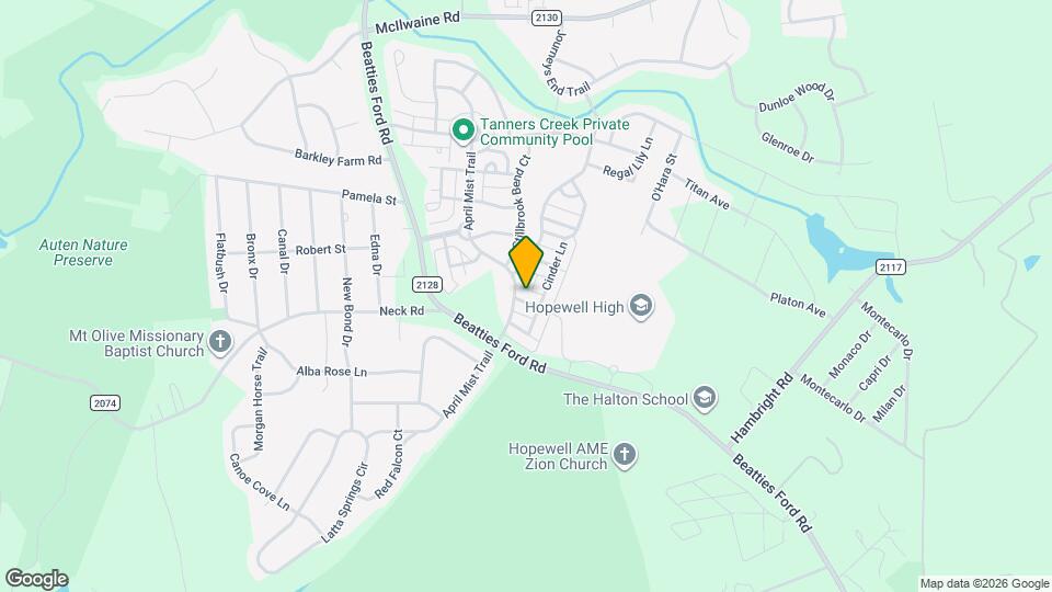 11728 Rainy Bend Dr Map and Location Details