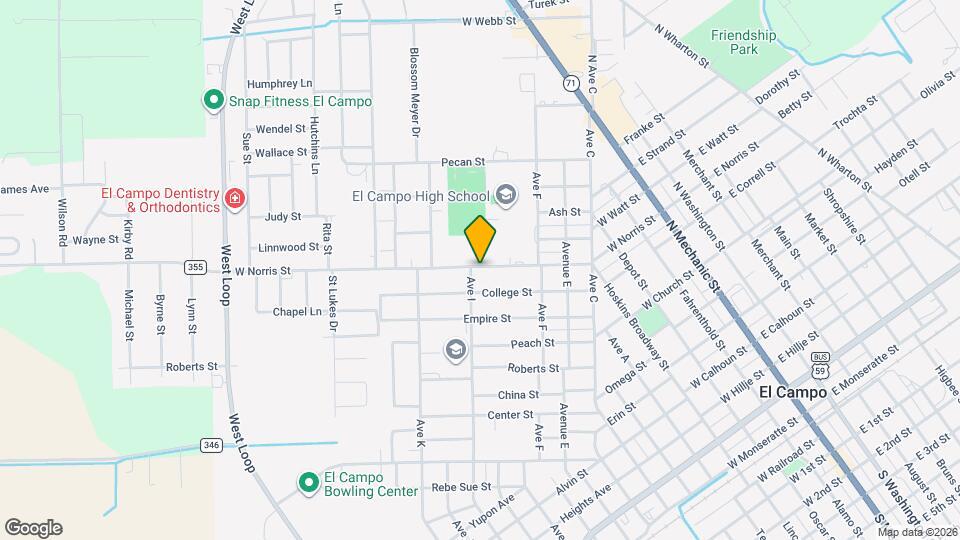 629 W Norris St Map and Location Details