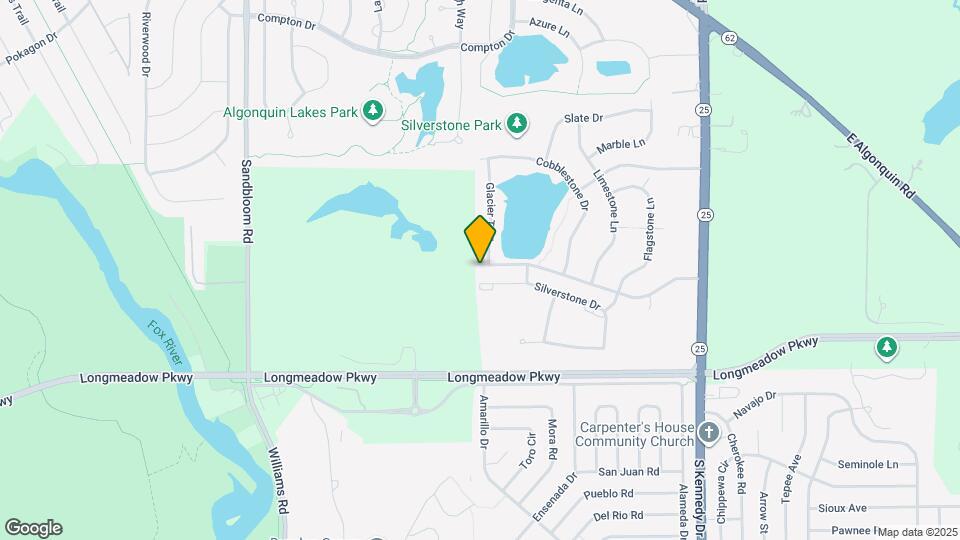 2327 Silverstone Dr Map and Location Details