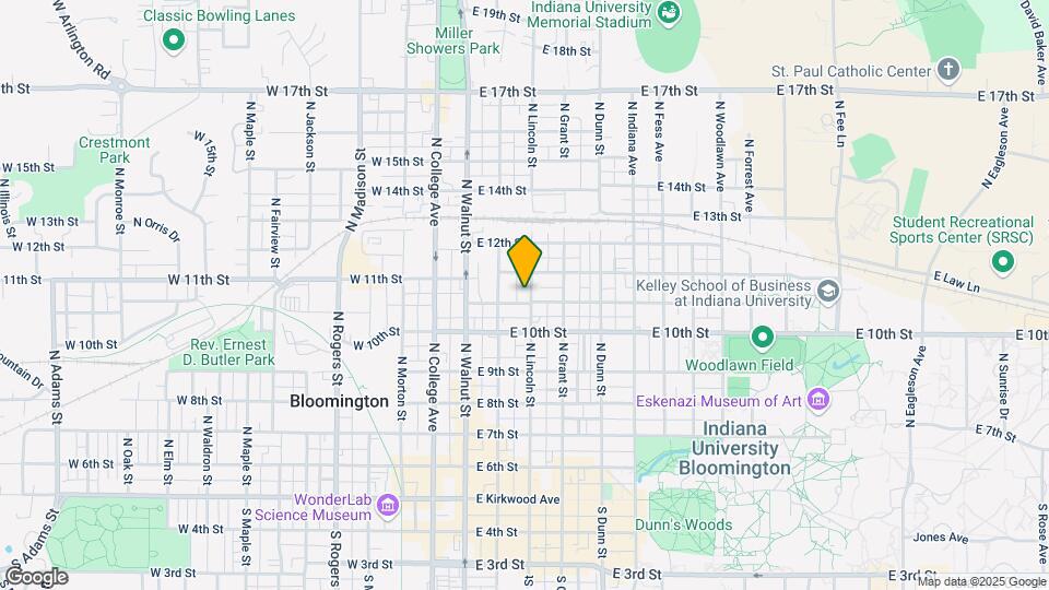 705 N Lincoln St Map and Location Details