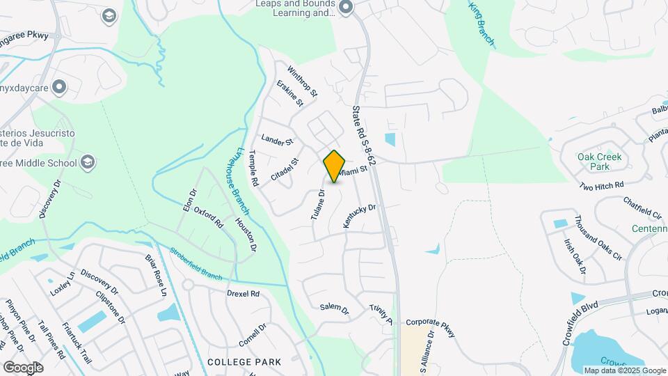 619 Piedmont Ln Map and Location Details