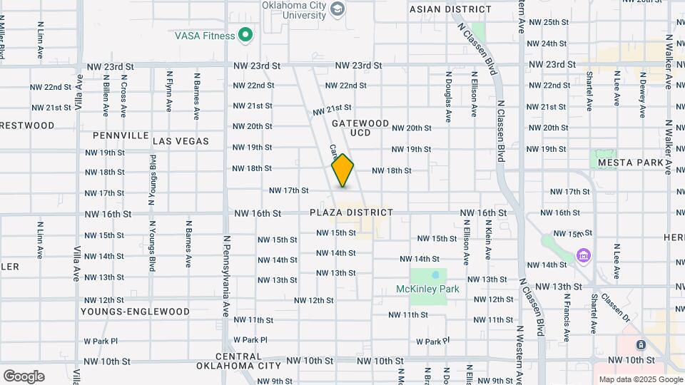 1740 NW 17th St Map and Location Details