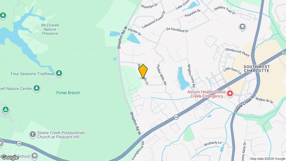 16034 Stuarts Draft Ct Mapa y Detalles de la Ubicación