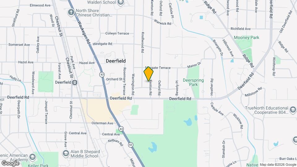 850 Kenton Rd Map and Location Details
