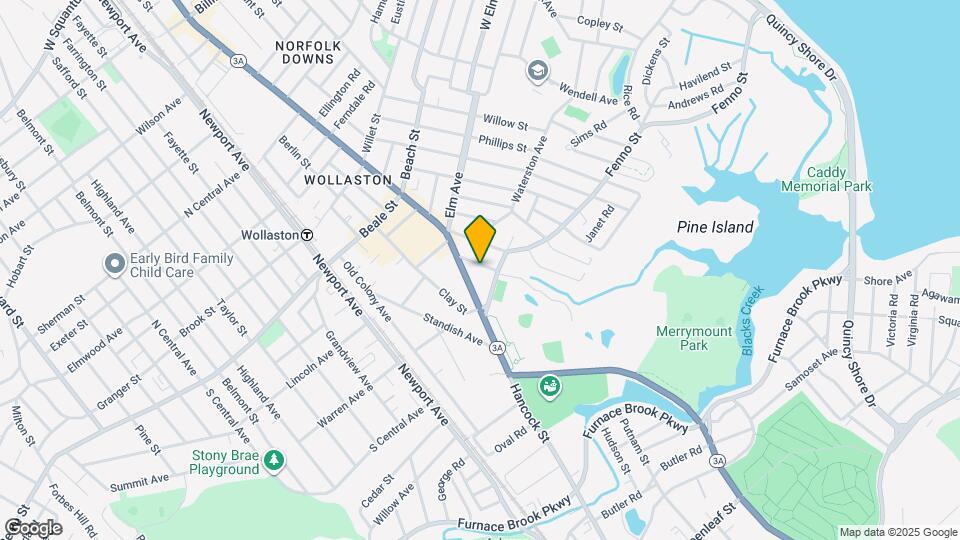 25 Merrymount Ave Map and Location Details