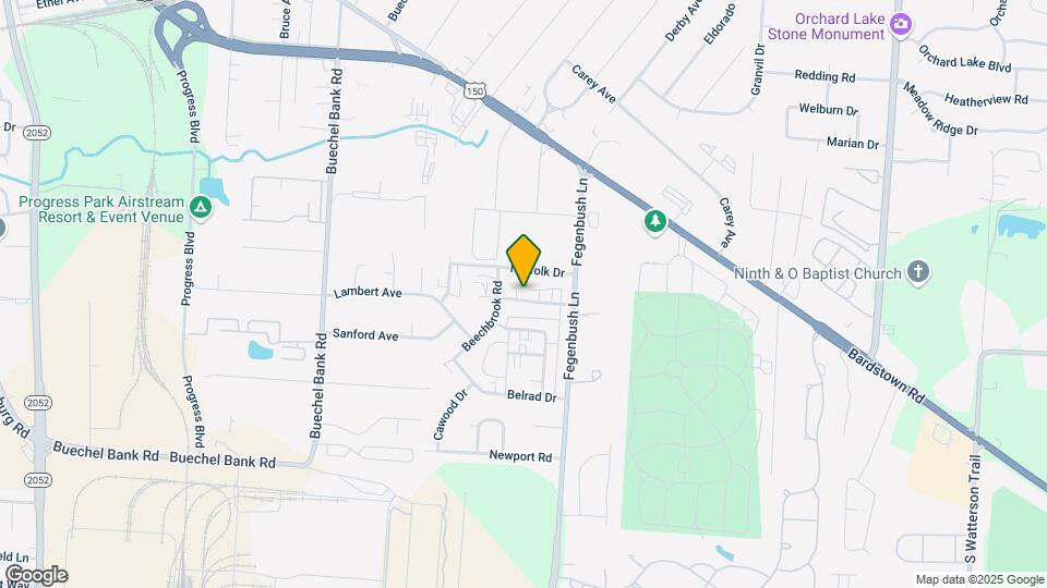 4305 Norbrook Dr Map and Location Details