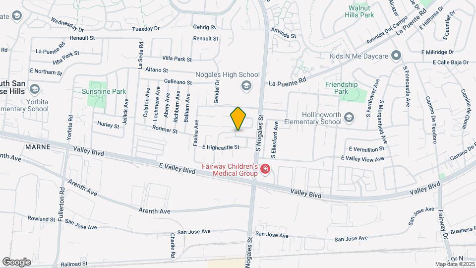 2621 Fenmead St Map and Location Details