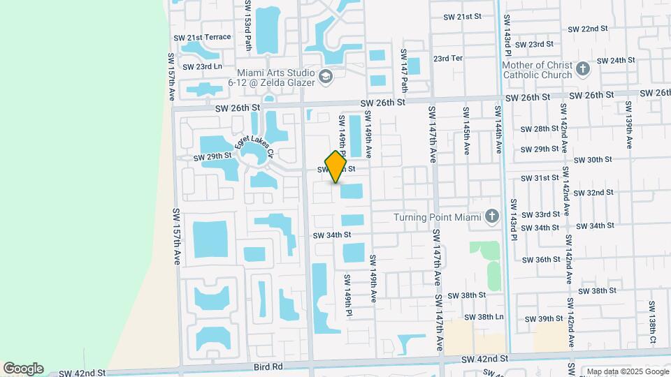 3103 SW 150th Ct Mapa y Detalles de la Ubicación