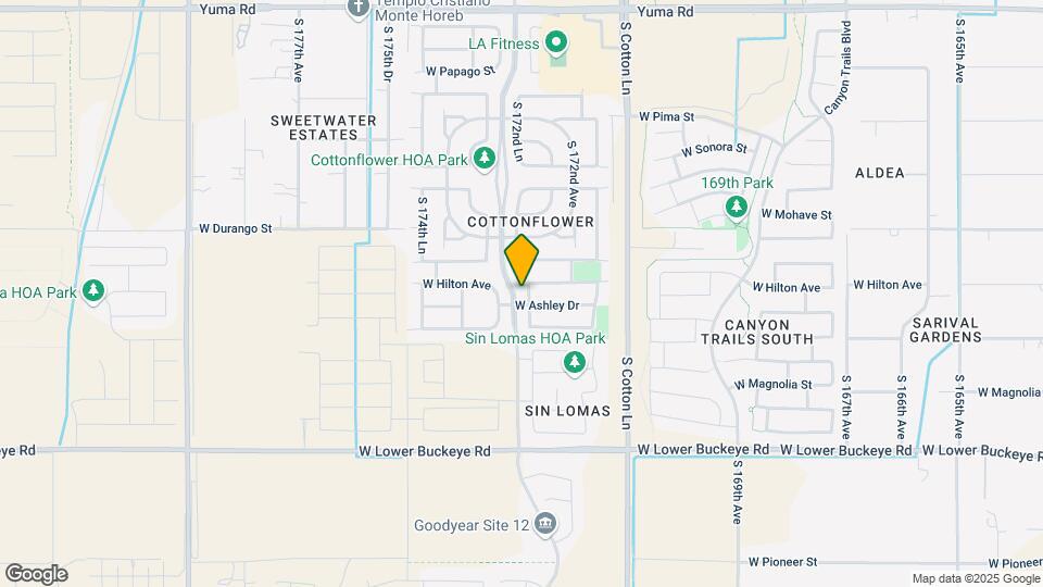 2276 S 172nd Ln Map and Location Details