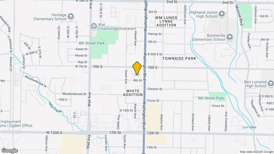 358 8th St, Unit Unit 1 Map and Location Details
