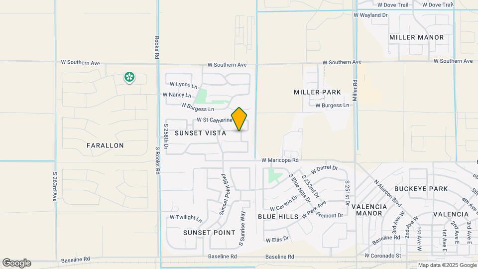 25571 W St James Ave Mapa y Detalles de la Ubicación