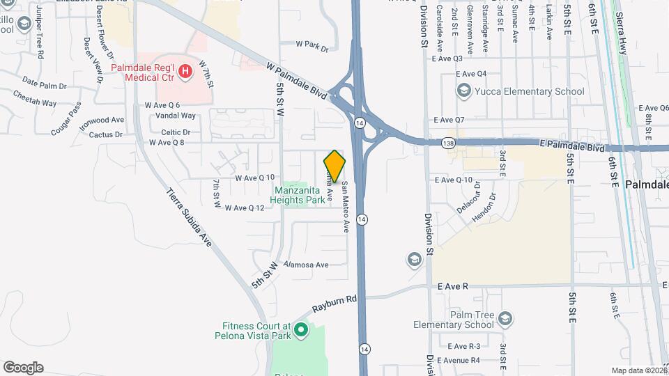 38238 La Loma Ave Map and Location Details