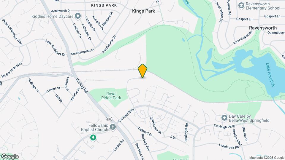 5805 Royal Ridge Dr Map and Location Details