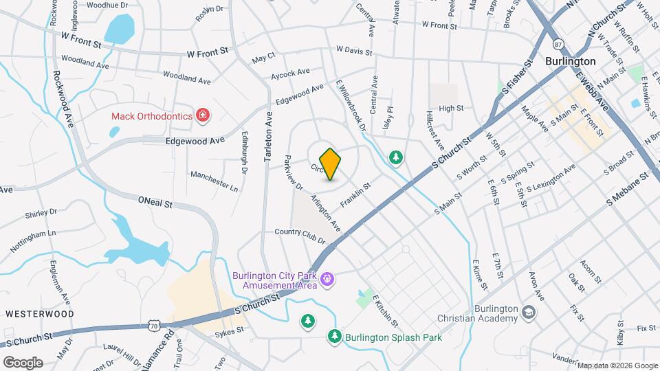 452 Parkview Dr Map and Location Details