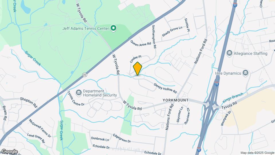 400 Sleepy Hollow Rd Map and Location Details