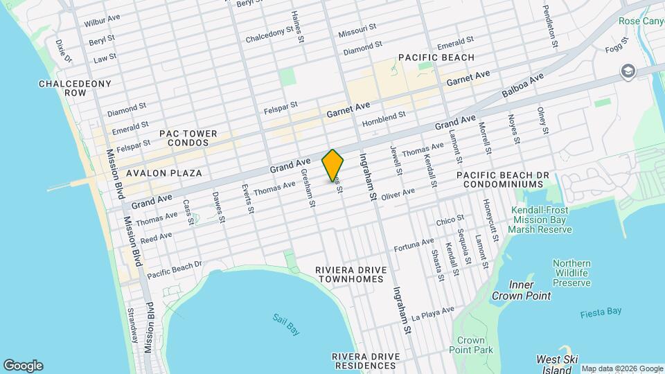 1488 Reed Ave Map and Location Details