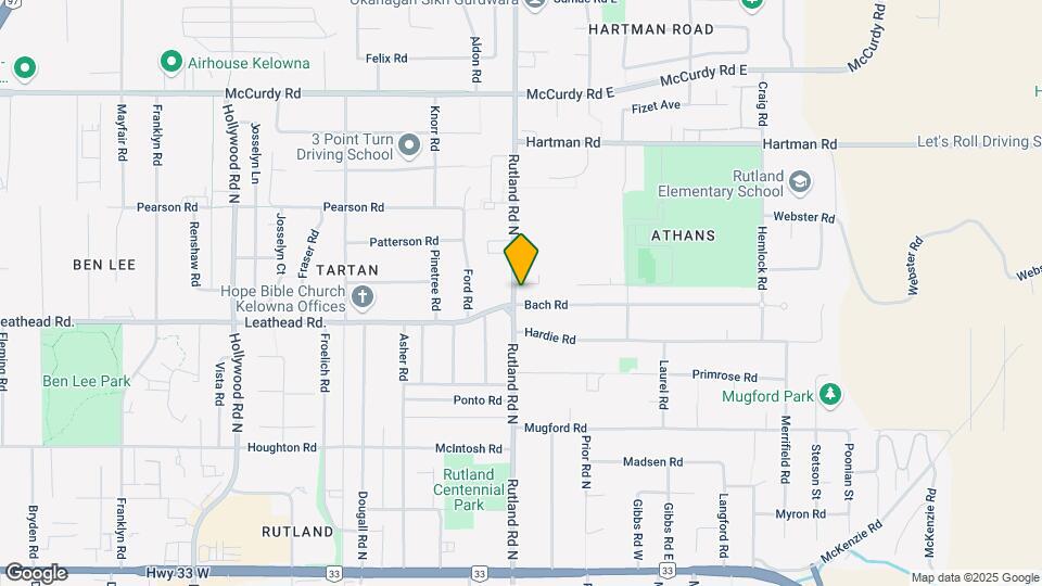 615 Rutland Rd N Map and Location Details