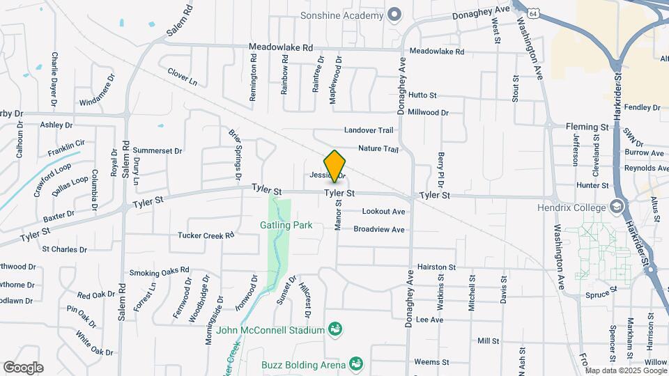 2310 Tyler St Map and Location Details