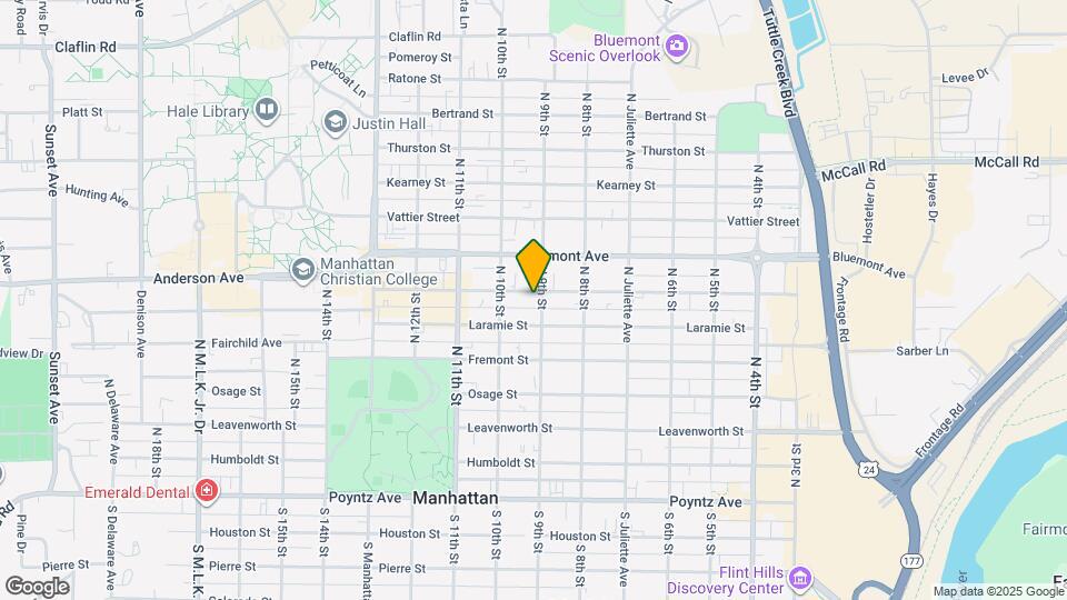 901 Moro St Map and Location Details