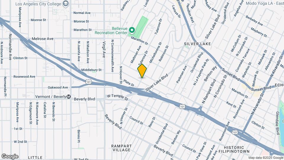 516 Micheltorena St, Unit 516 Map and Location Details