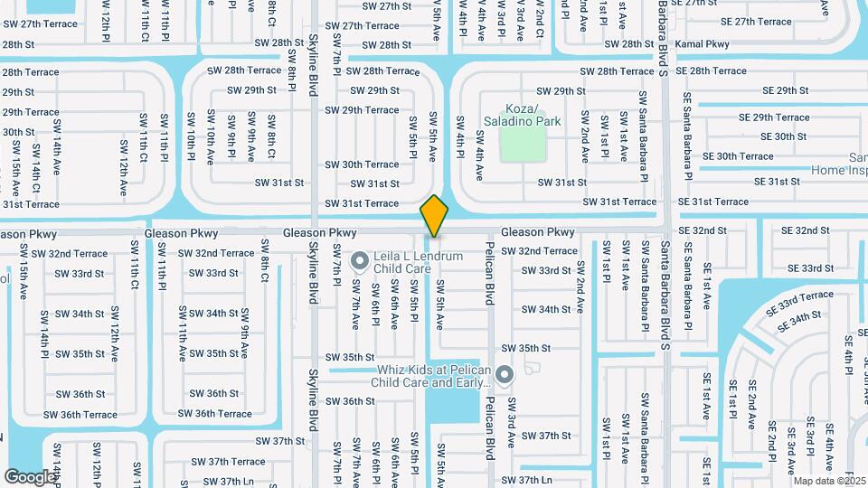 3206 SW 5th Ave Map and Location Details