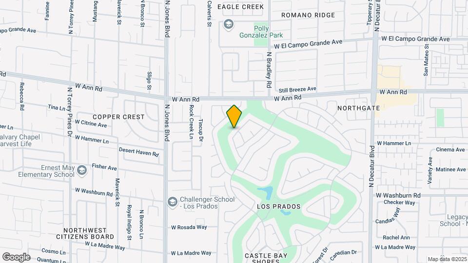 5433 Honey Mesquite Ln Map and Location Details