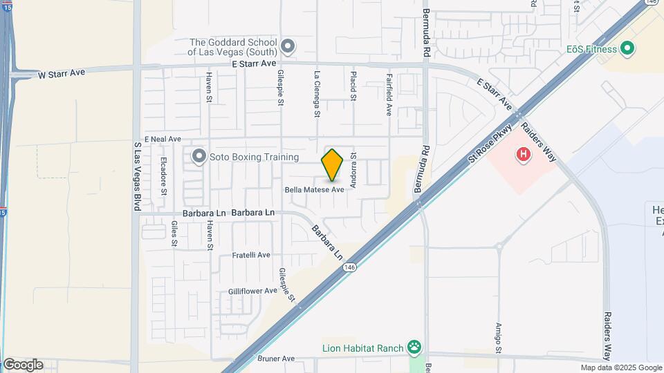 268 Bella Matese Ave Map and Location Details