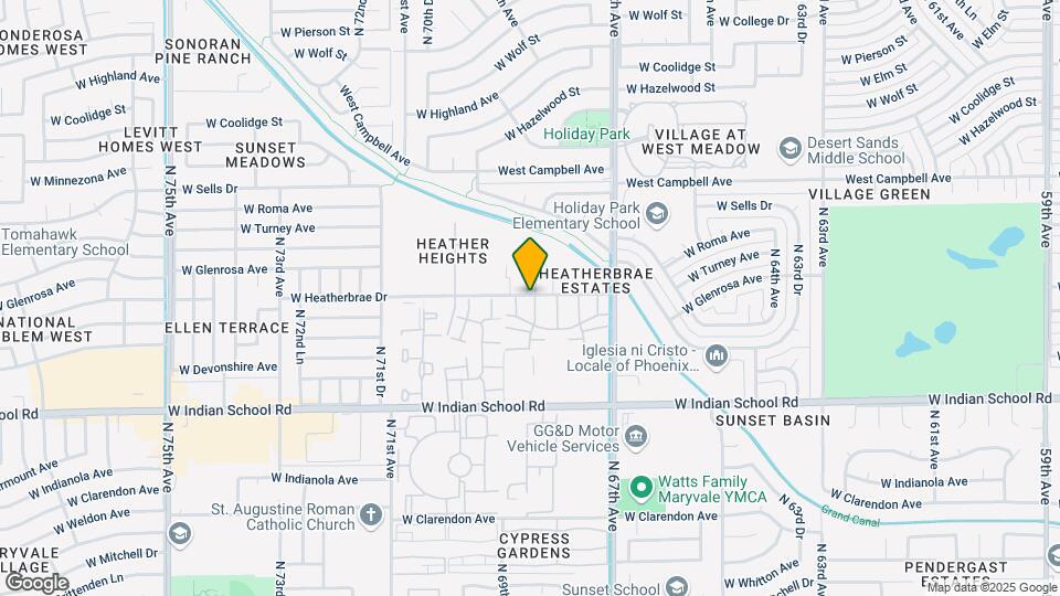 4264 N 68th Dr Map and Location Details