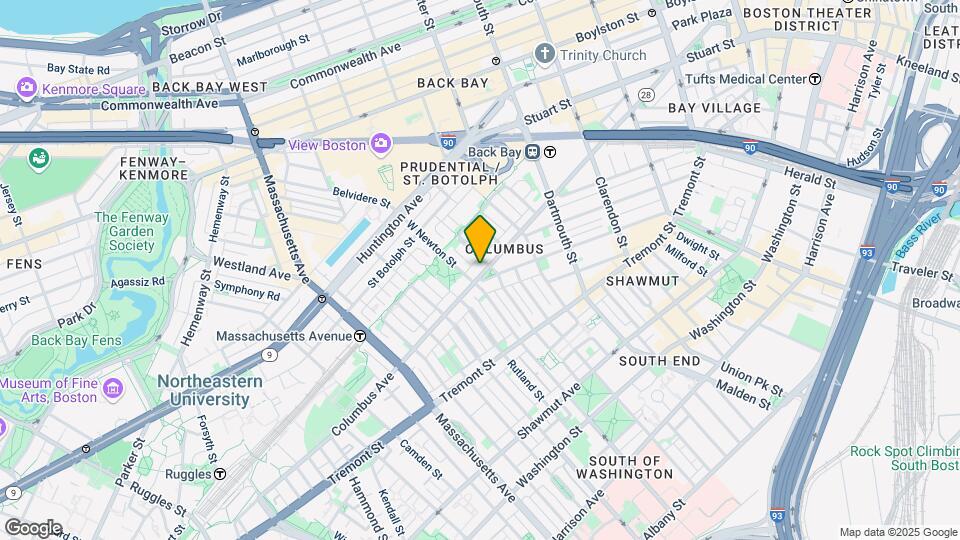 465 Columbus Ave, Unit 4 Map and Location Details